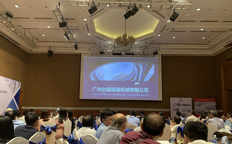 Cumbre de la industria del cartón plegable y corrugado de Taisheng Company Vietnam 2019